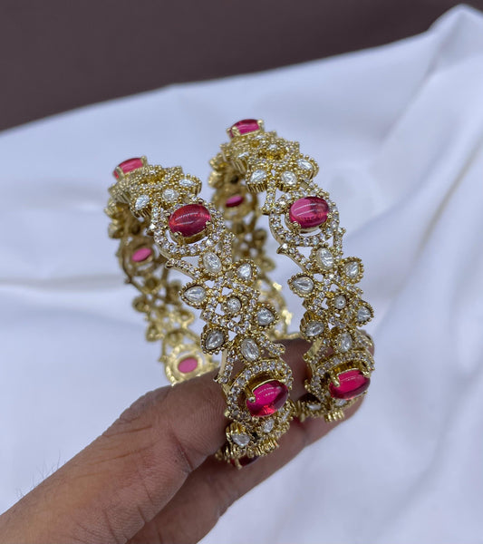 Victorian Polish AD Stone Bangles