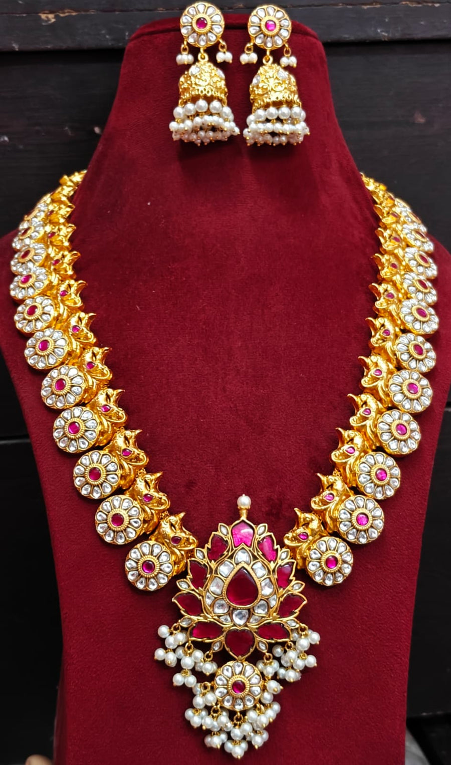 Jaadu Kundan Stones Bridal Haram