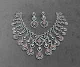 Moissanite & AD Stones Bridal Choker - Nakshatra Jewels