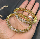 Victorian Polish AD Stone Bangles