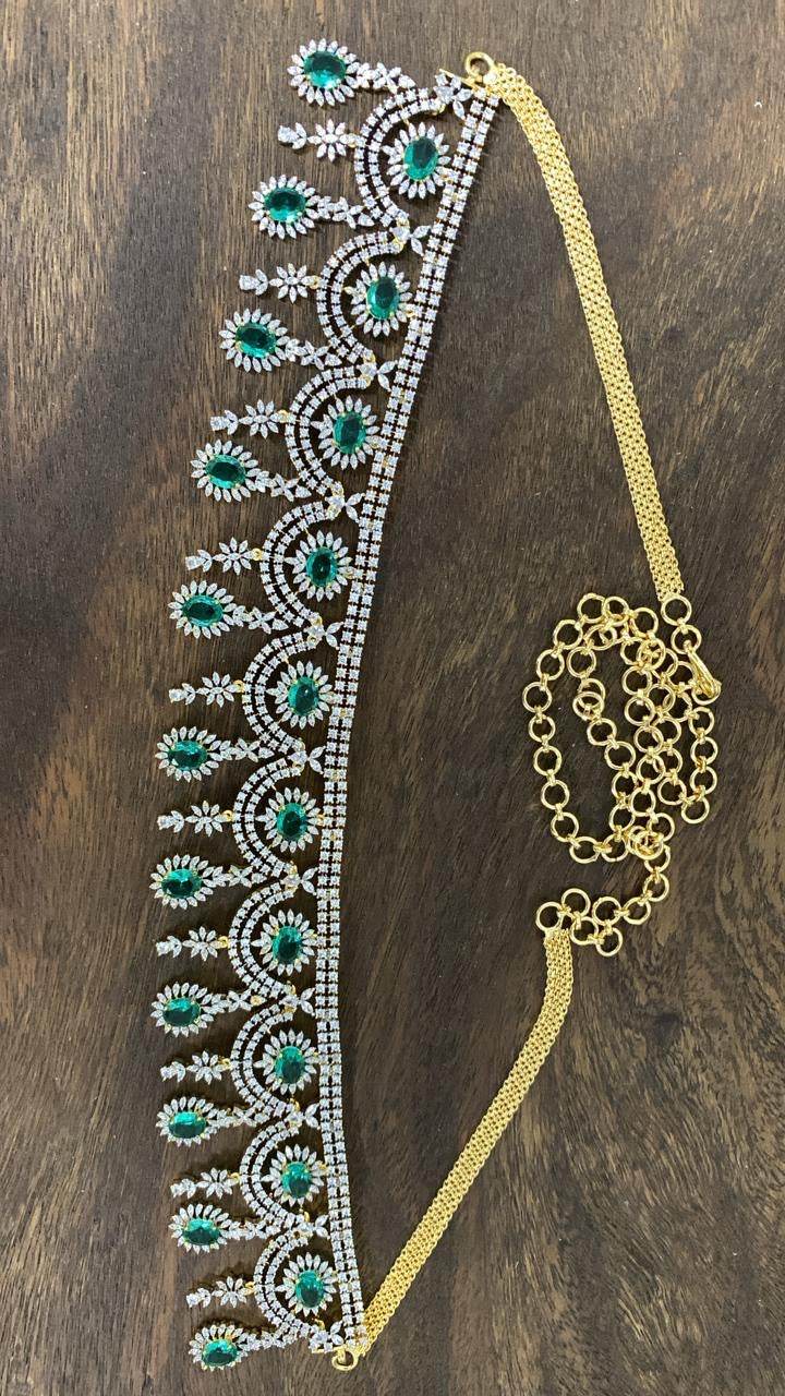 American Diamond Stones Bridal Hip Chain