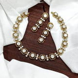 Mossianite Stones Necklace - Nakshatra Jewels