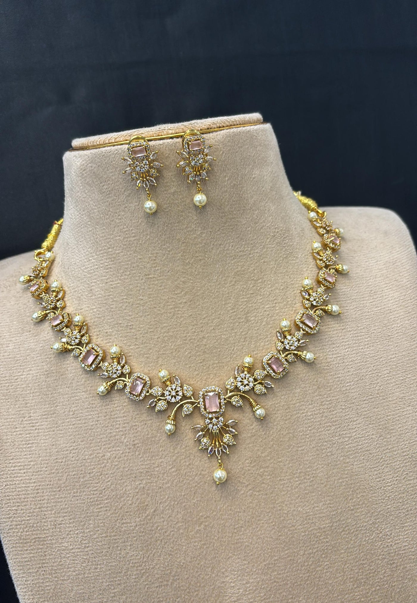 AD Stones Necklace