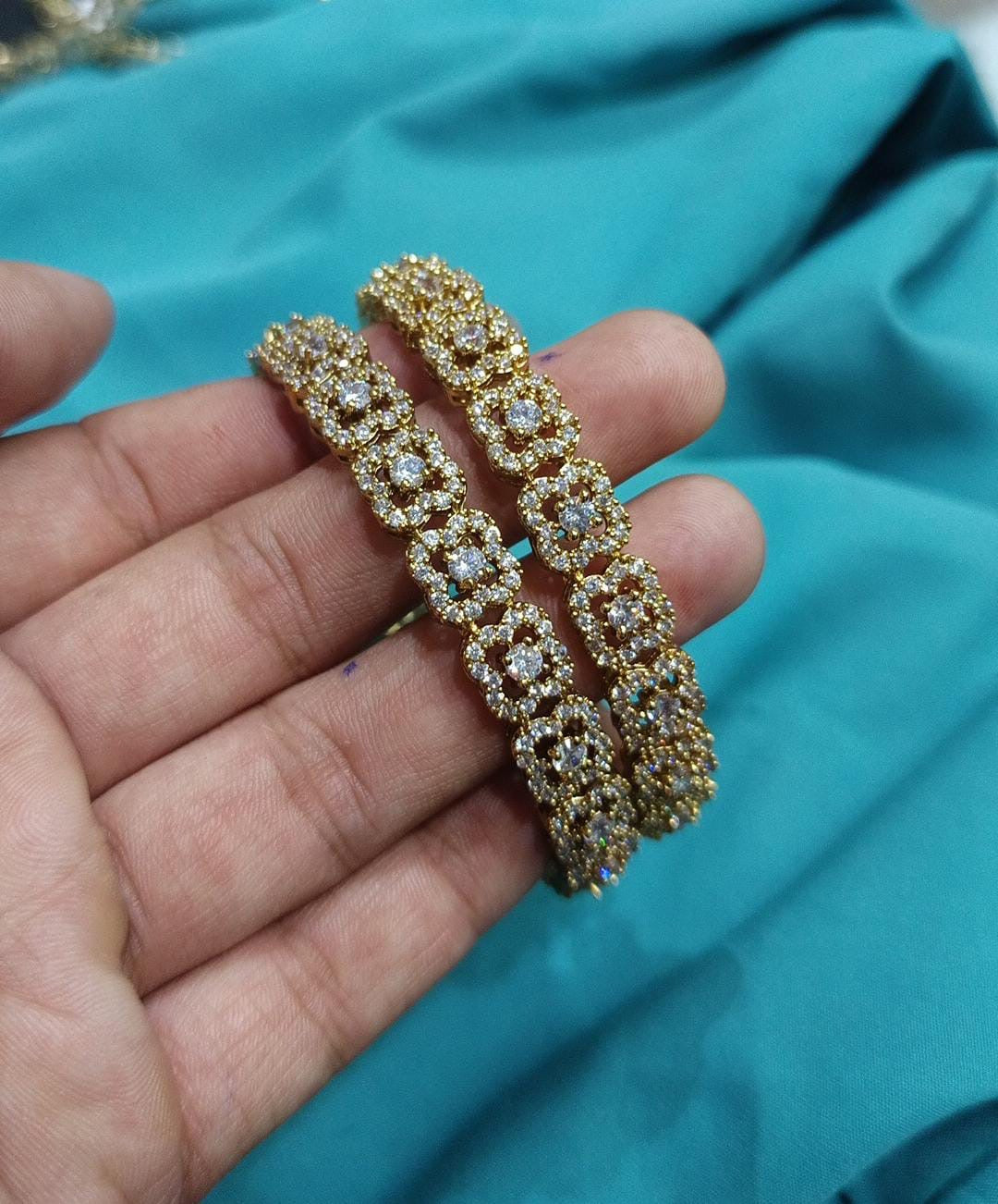 Victorian Polish AD Stone Bangles