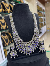 American Diamond Stones Grand Bridal Haram