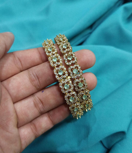 Victorian Polish AD Stone Bangles