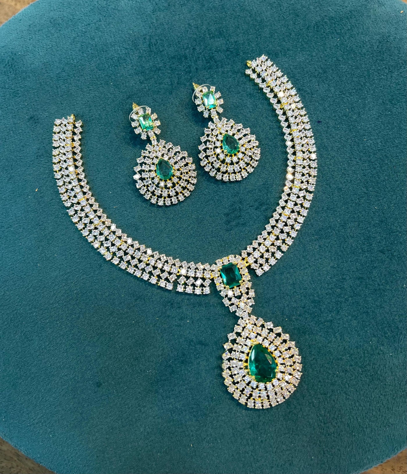 American Diamond Stones Necklace
