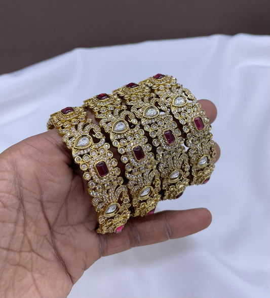 Victorian Polish AD Stone Bangles