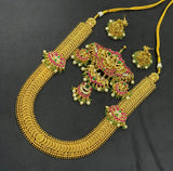 Jaadu Kundan Stones Bridal 2 in 1 haram