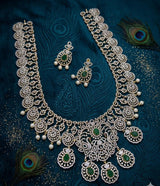 American Diamond Stones Bridal Haram