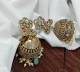 Premium AD Stone Earrings - Nakshatra Jewels
