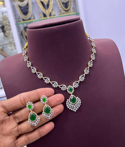 AD Stones Necklace