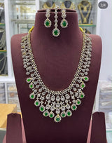 American Diamond Stones Bridal Haram