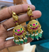 Jaadu Kundan Stones Earrings
