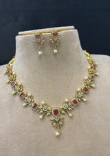 AD Stones Necklace