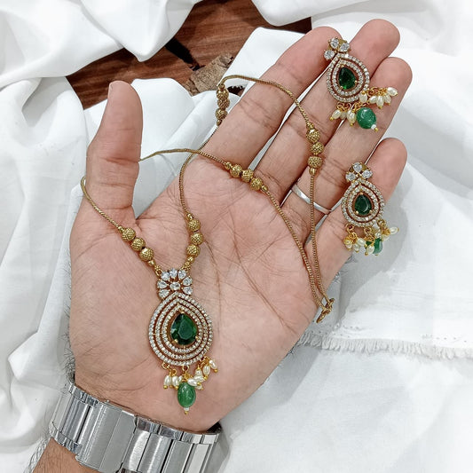 AD Stones Necklace