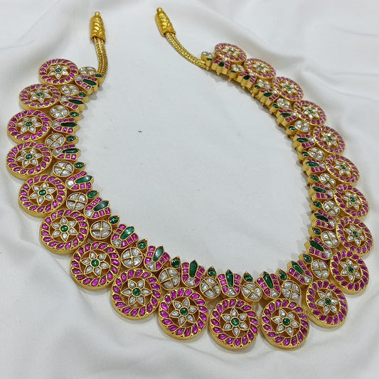 Jadau Kundan Stones Bridal Haram