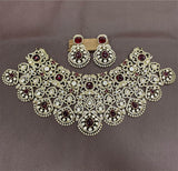 Moissanite & AD Stones Bridal Choker - Nakshatra Jewels