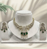 Victorian Polish AD Stones Necklace