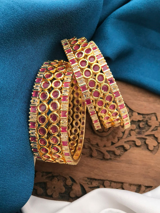 AD Stone Bangles