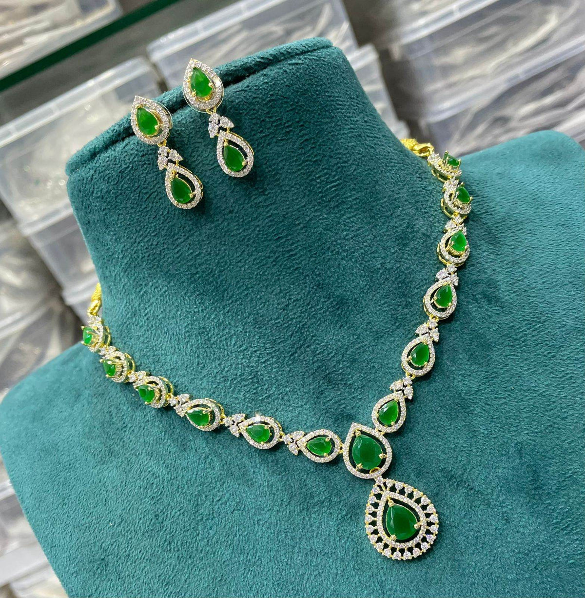 AD Stones Necklace