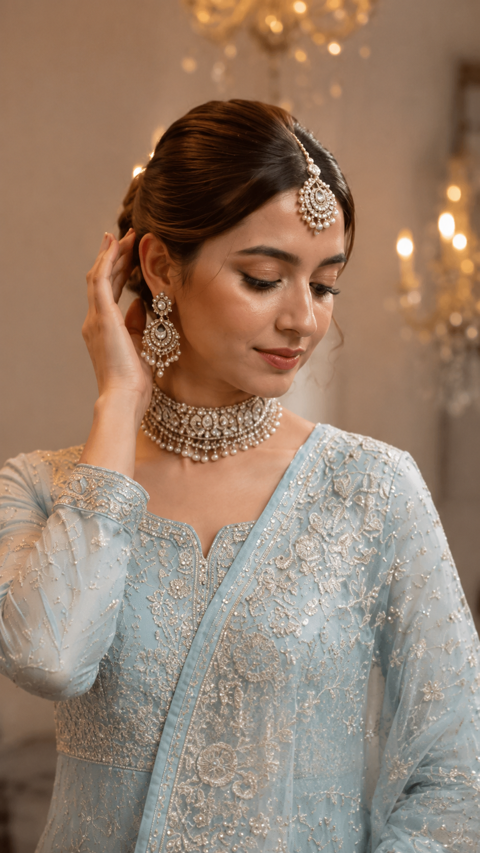 Premium Imitation Jewelry with Kundan Stone Antique Watches
