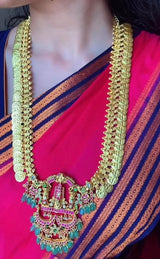 Kundan Stones Bridal Balaji Kasu mala