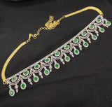 American Diamond Stones Bridal Hip Chain - Nakshatra Jewels
