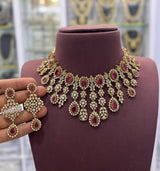 Victorian Polish with AD Stones Bridal Choker