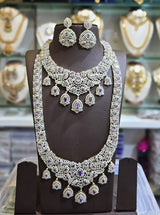 American Diamond Stones Bridal Combo