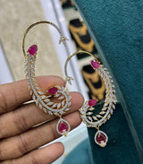 AD Stone Bridal Earcuffs