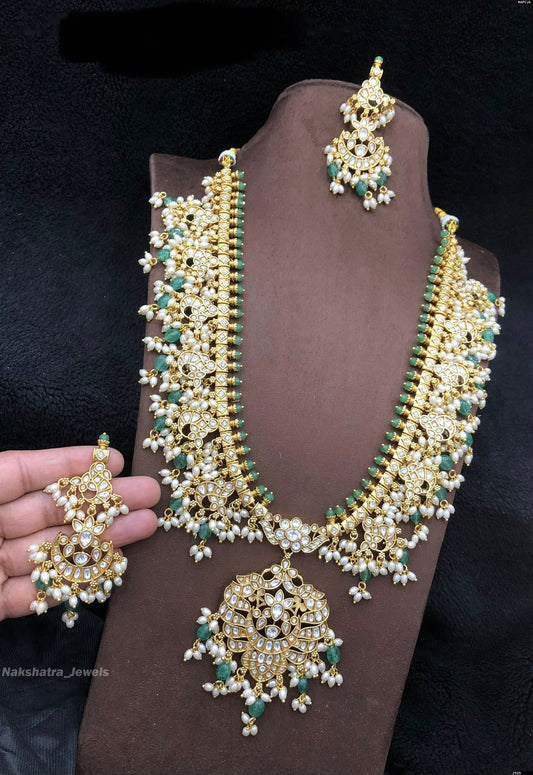 Jaadu Kundan Stones Bridal Guttapusal Haram