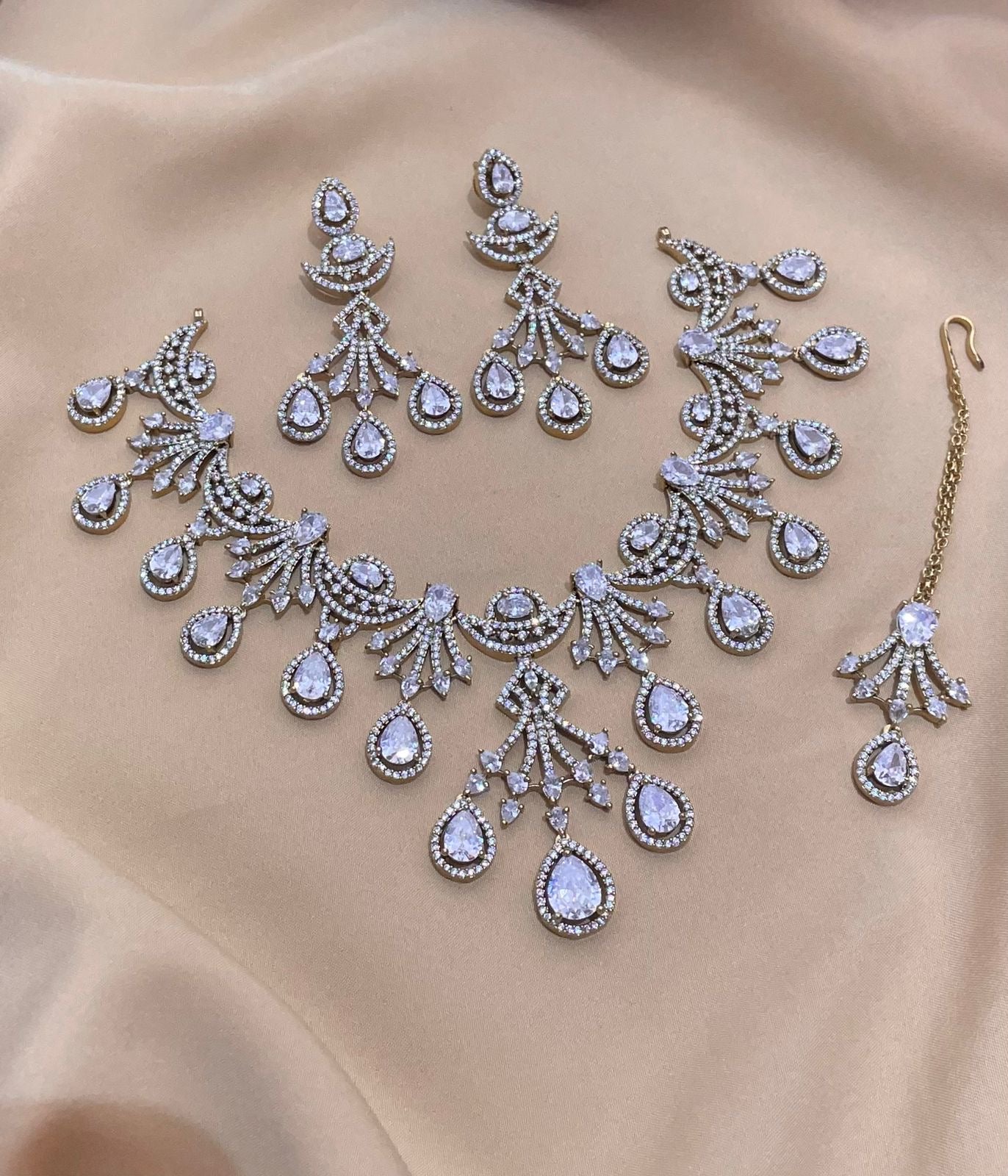 AD Stones Necklace