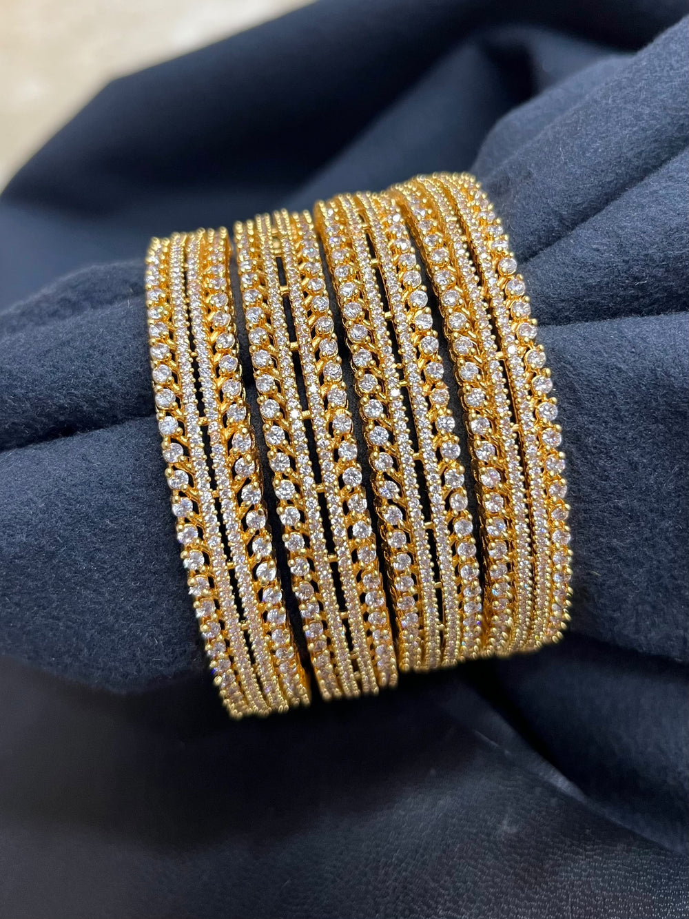 AD Stone Bangles