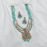 Mossianite Stones with Beads Haram - Nakshatra Jewels