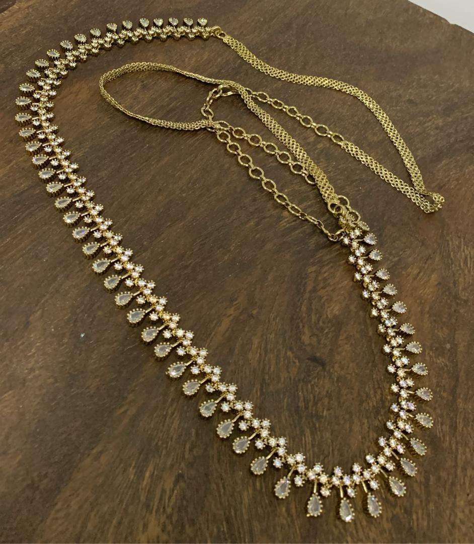 AD Stones Bridal Hip Chain