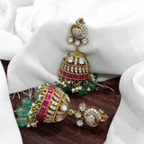 Premium AD & Moissanite Stone Earrings - Nakshatra Jewels
