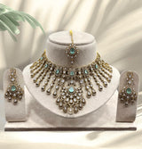 Moissanite Stones Bridal Necklace