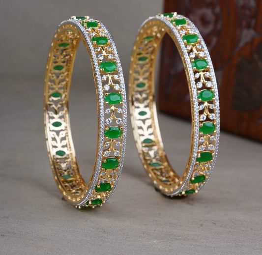 AD Stone Bangles