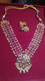 Jaadu Kundan Stones Bridal Layer Haram - Nakshatra Jewels