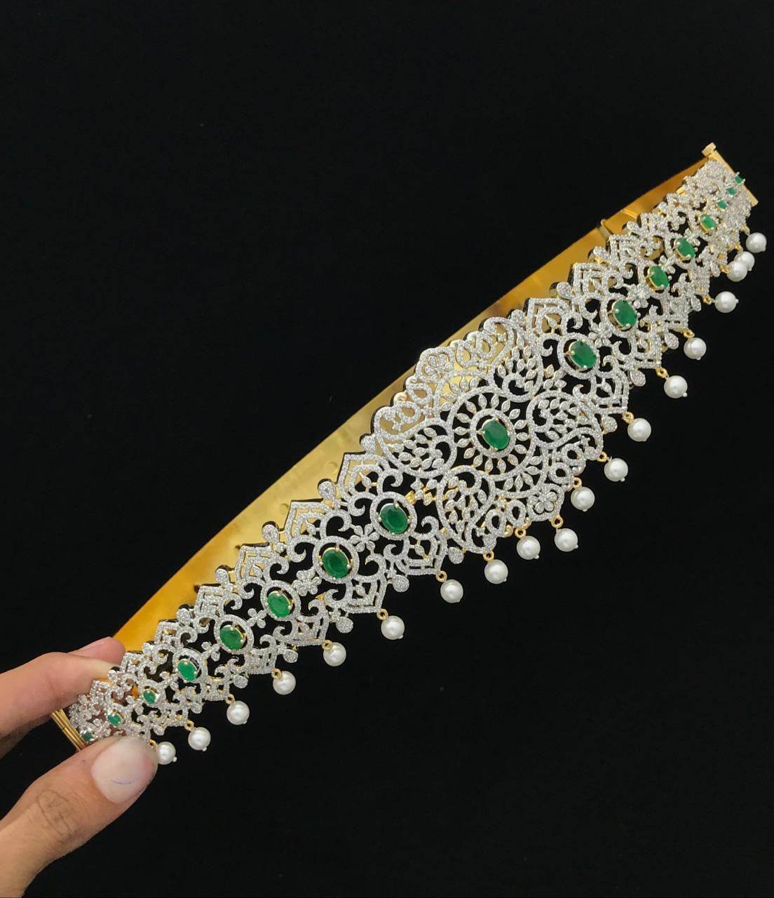 American Diamond Stones Bridal Hip Belt