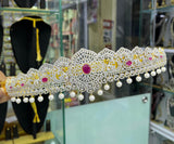 American Diamond Stones Bridal Hip Belt - Nakshatra Jewels