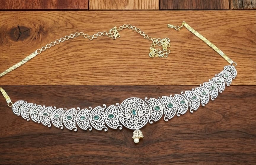 American Diamond Stones Bridal Hip Chain