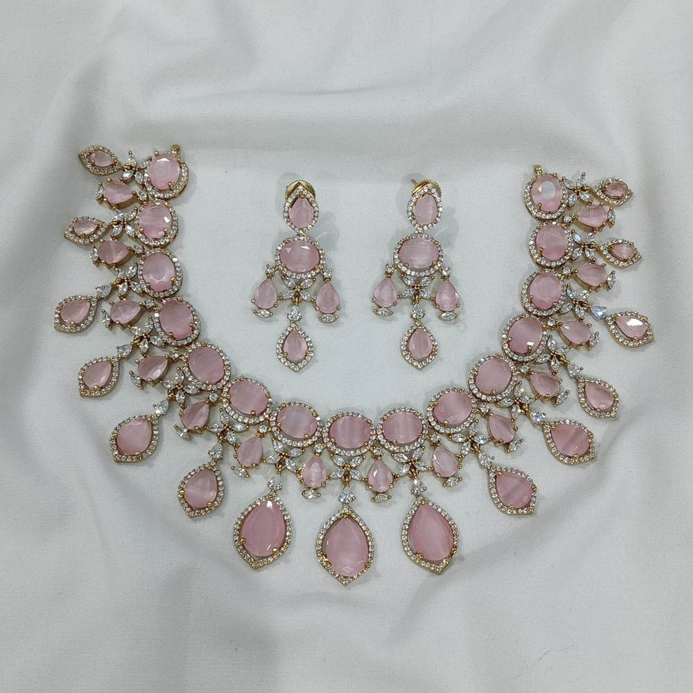 AD Stones Necklace - Nakshatra Jewels