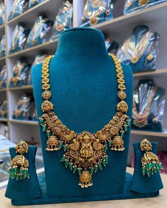 Nakshi Work with AD Stones Bridal Haram