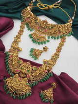 Nakshi Work with Jaadu Kundan Bridal Set - Nakshatra Jewels