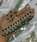 Victorian Polish with AD Stones Choker
