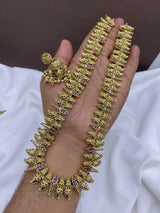 Nakshi Work with Kundan Stones Bridal Haram