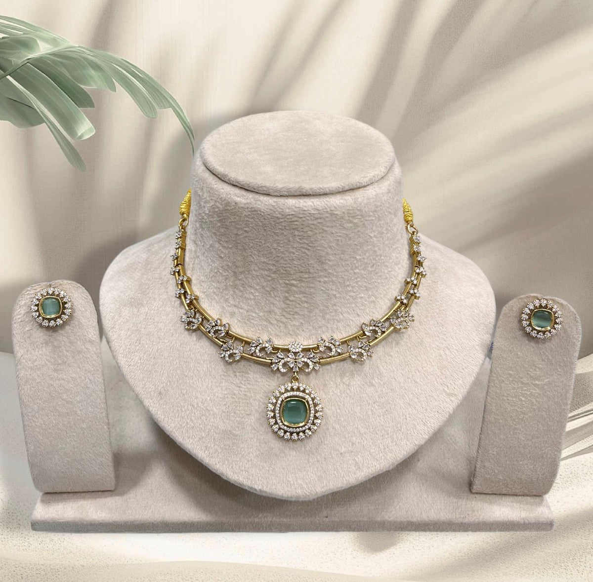 AD Stones Necklace