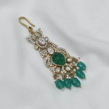 Moissanite Stones Tikka - Nakshatra Jewels